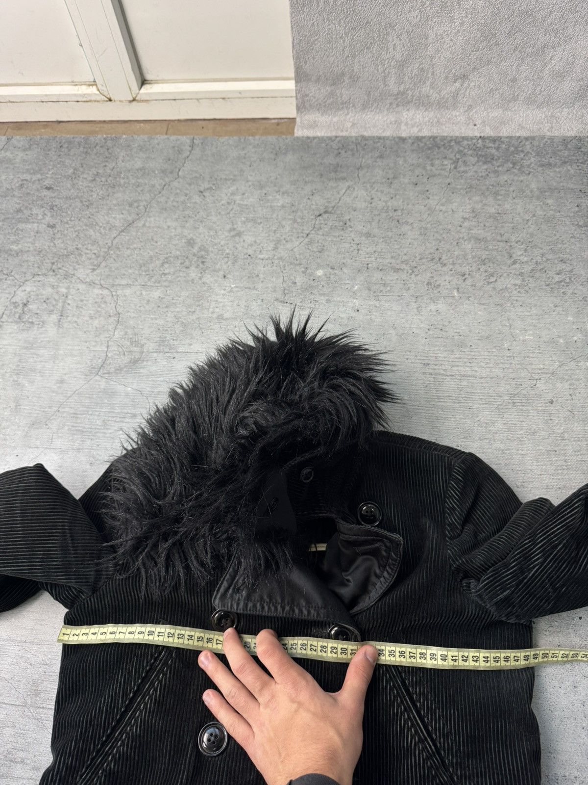 Denim & Supply Ralph Lauren Vintage Denim & Supply Ralph Lauren Corduroy Y2K Fur Coat Size US S / EU 44-46 / 1 - 6 Thumbnail