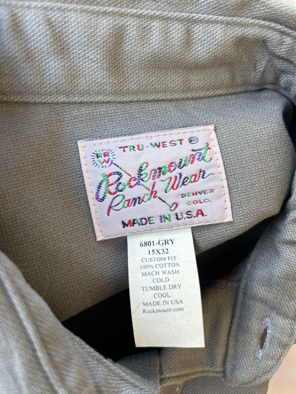Rockmount Ranch Wear × Vintage Rock Mount Ranch Wear Button Ups Shirt Size US M / EU 48-50 / 2 - 11 Thumbnail