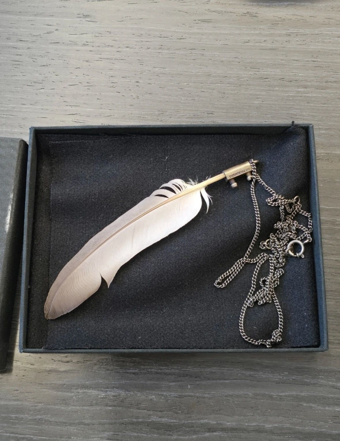 Ann Demeulemeester Ann demeulemeester feather necklace Size ONE SIZE - 1 Thumbnail