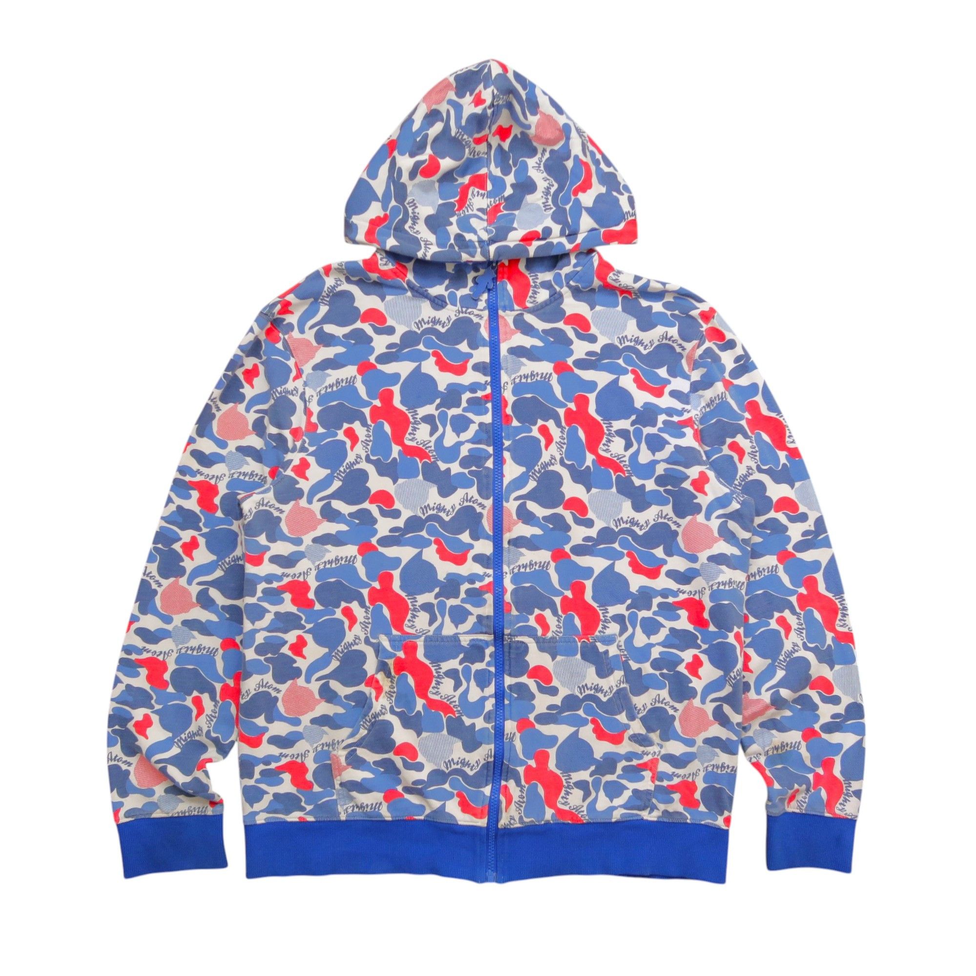 Vintage 90s Hysteric Glamour x Astro Boy Camo Hoodie