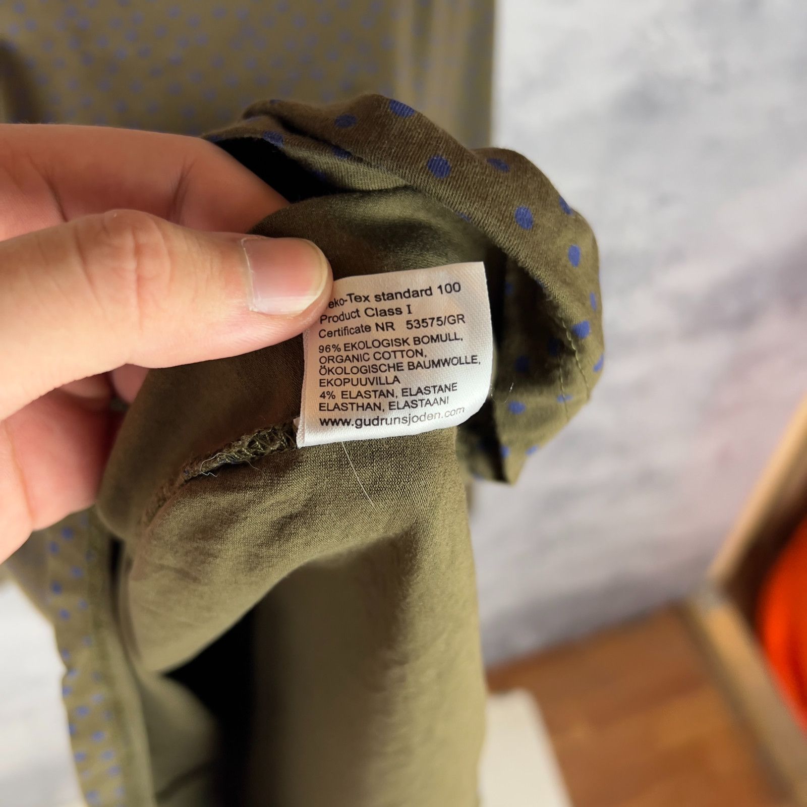 Gudrun Sjoden Gudrun Sjoden Blouse Long sleeve Women s Size L Green ` Size L / US 10 / IT 46 - 6 Thumbnail