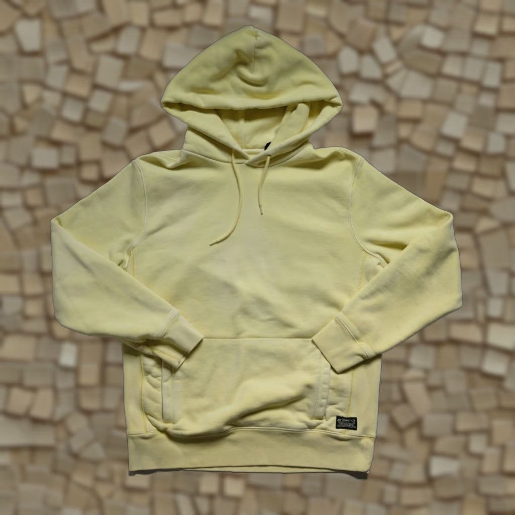 Levi's LEVI'S Hoodie 90s Y2K Premium Cotton Yellow Faded Distressed Sweatshirt M Mens Size US M / EU 48-50 / 2 - 1 Thumbnail