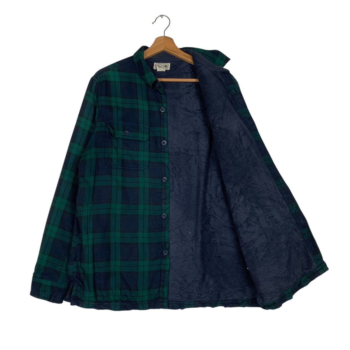 L.L. Bean Vintage LL Bean Tartan Flannel Jacket Size US M / EU 48-50 / 2 - 9 Thumbnail