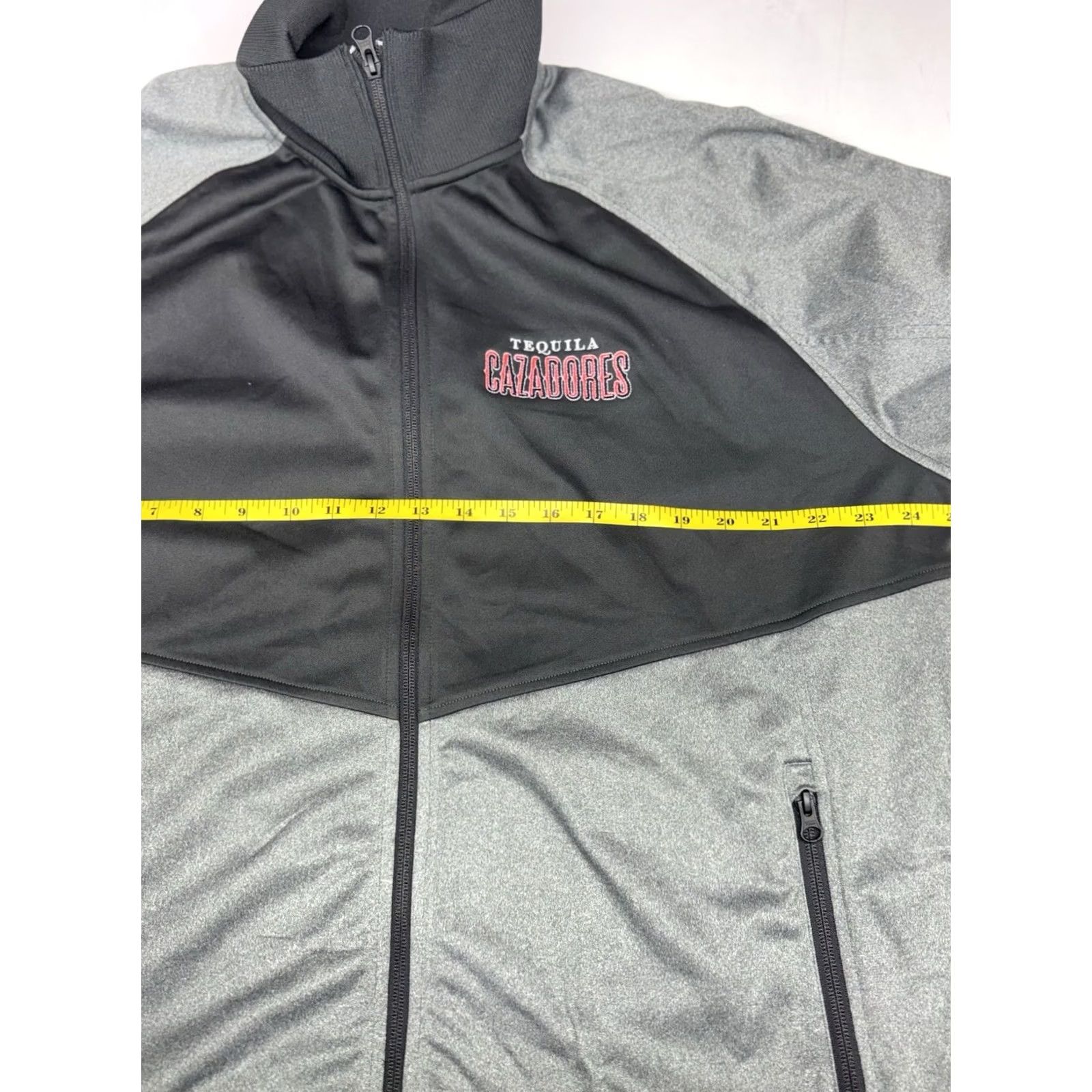 The North Face VINTAGE The North Face Track Jacket Tech Fleece Gray Full Zip Pockets Mens XL Cazadores Size US XL / EU 56 / 4 - 4 Thumbnail