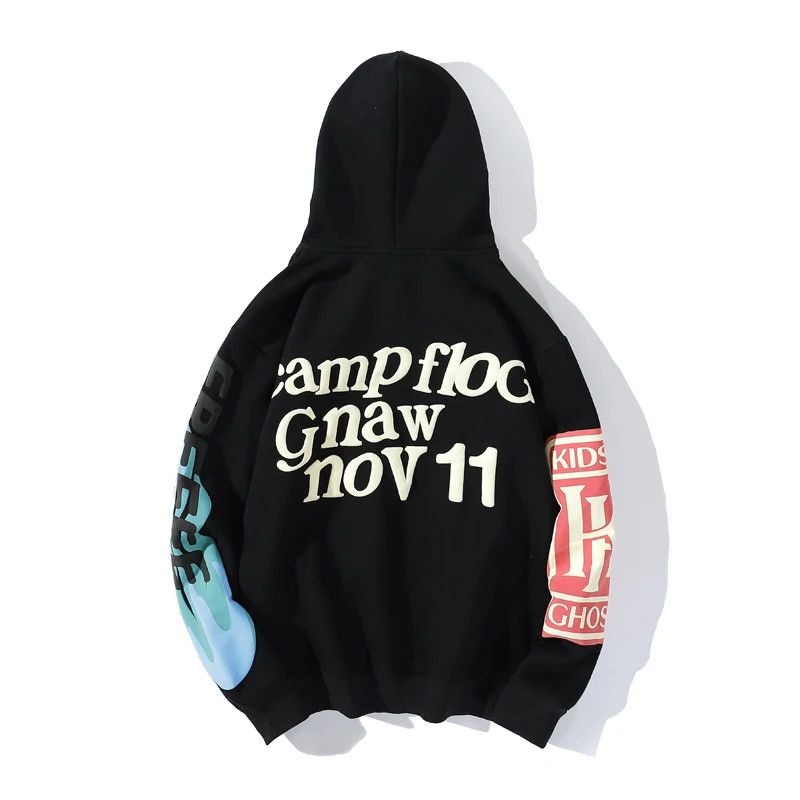 Japanese Brand Graffiti Letter Foam Fleece Baggy Sweatshirts Size US L / EU 52-54 / 3 - 2 Thumbnail