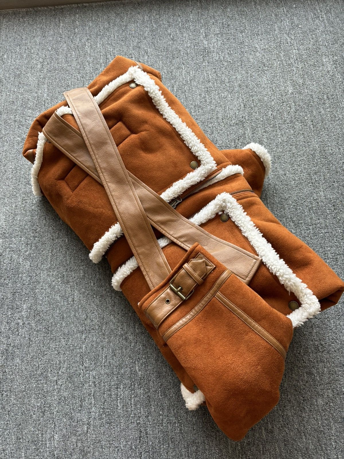 Y/Project Y/project fw22-23 Snap Panel Faux-Shearling Coat Size US L / EU 52-54 / 3 - 14 Thumbnail