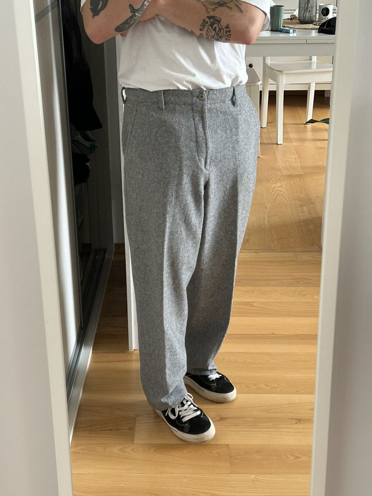 A.P.C. A.P.C Vintage Wool Pants Size US 34 / EU 50 - 1 Thumbnail