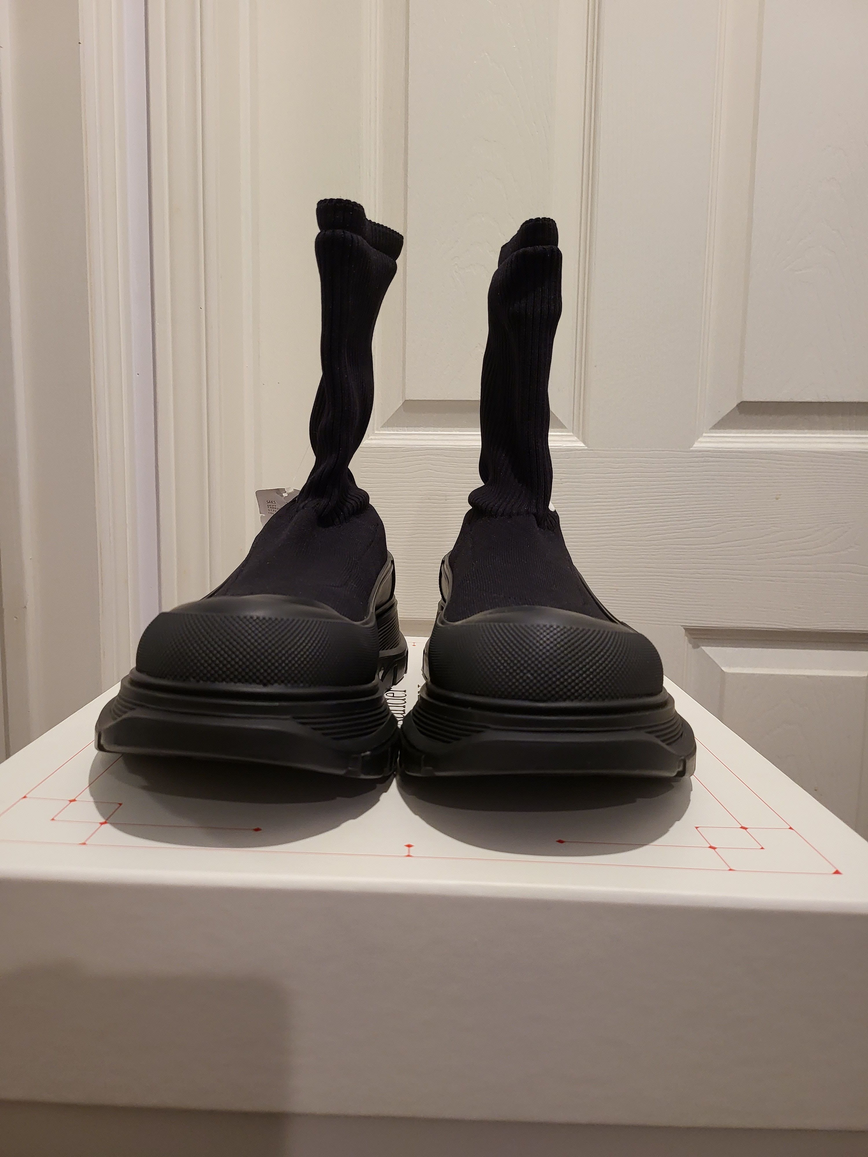 Alexander McQueen Graffiti Sock Boot Size US 10 / EU 43 - 5 Thumbnail