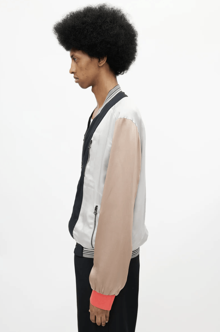 Lanvin Lanvin Satin Bomber Jacket Size US S / EU 44-46 / 1 - 7 Thumbnail
