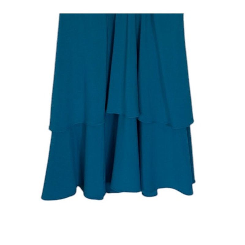 Evan Picone Evan Picone Dress Women 4 Teal Blue Mini Y2K 90s Babydoll Size S / US 4 / IT 40 - 3 Thumbnail