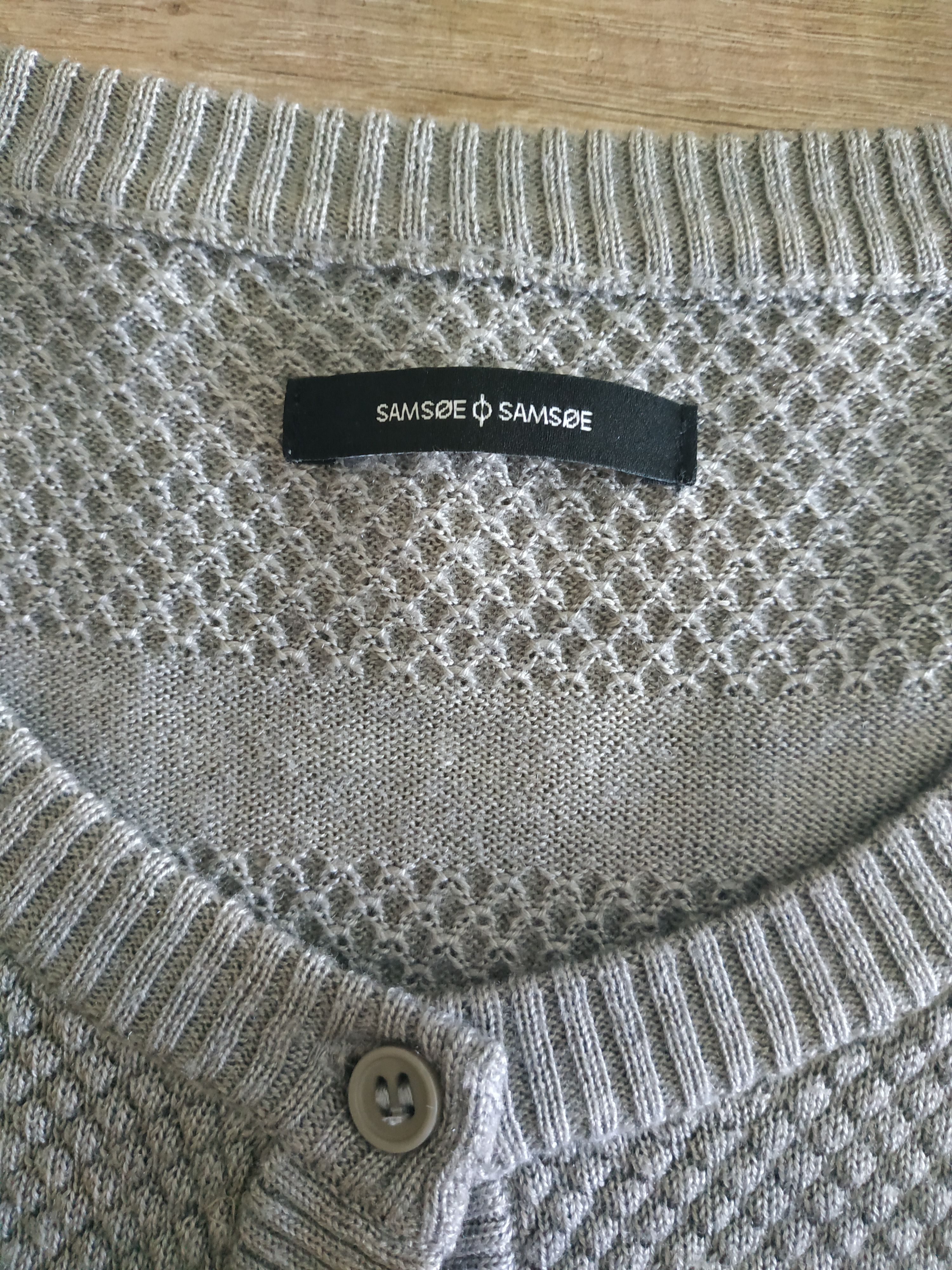 Samsoe Samsoe Samsoe&Samsoe 'Aino' Women's Wool Blend Cardigan, s. SMALL Size S / US 4 / IT 40 - 6 Thumbnail