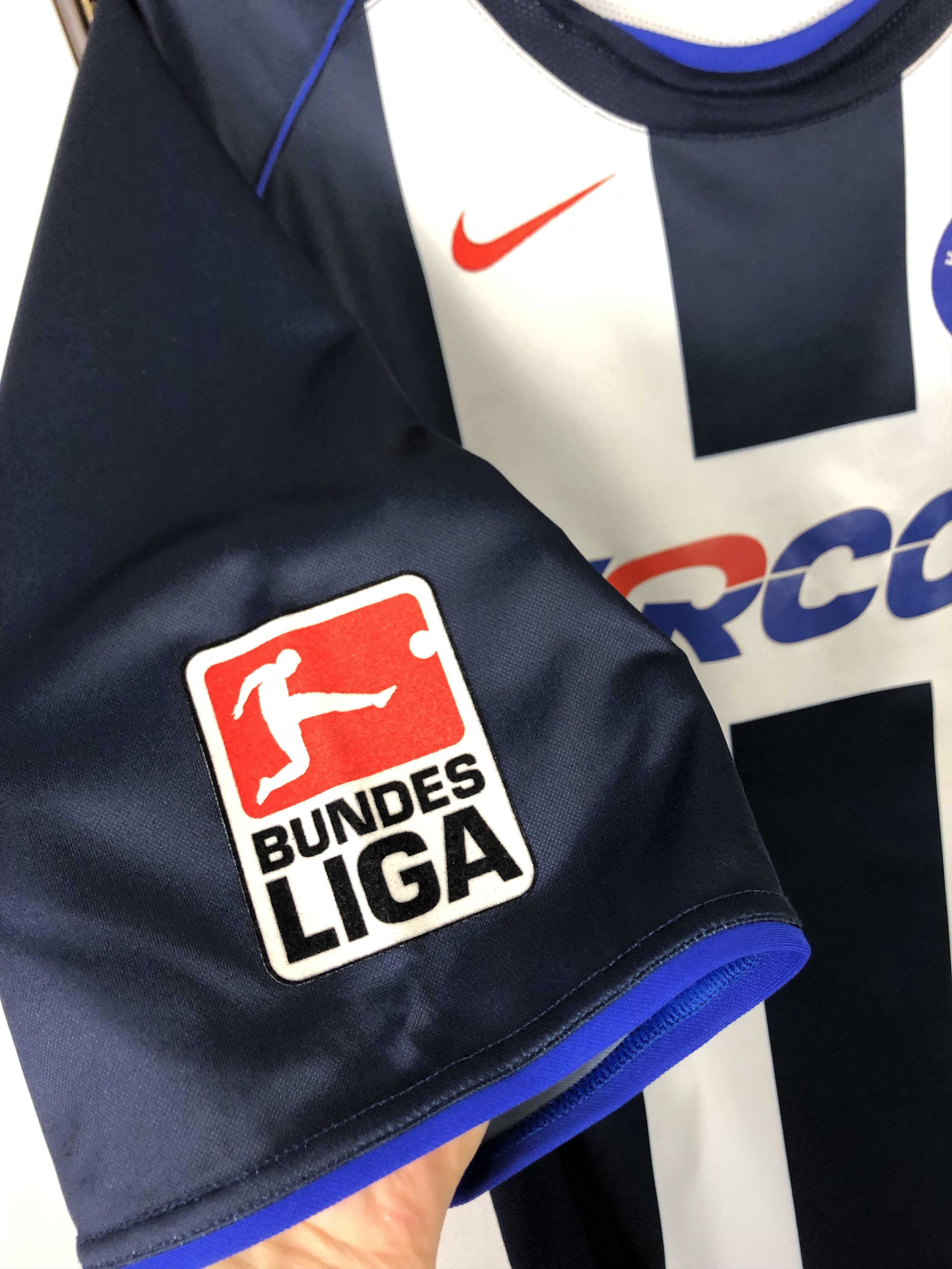 Nike Hertha Home football shirt 2004 Soccer #11 Gilberto Nike Size US XXL / EU 58 / 5 - 7 Thumbnail