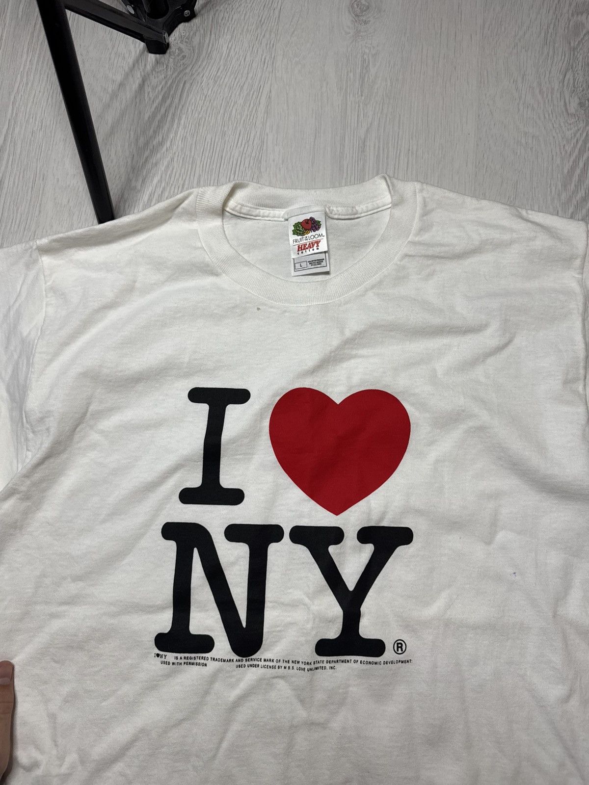 Japanese Brand Vintage I love NY Tee Size US M / EU 48-50 / 2 - 3 Thumbnail