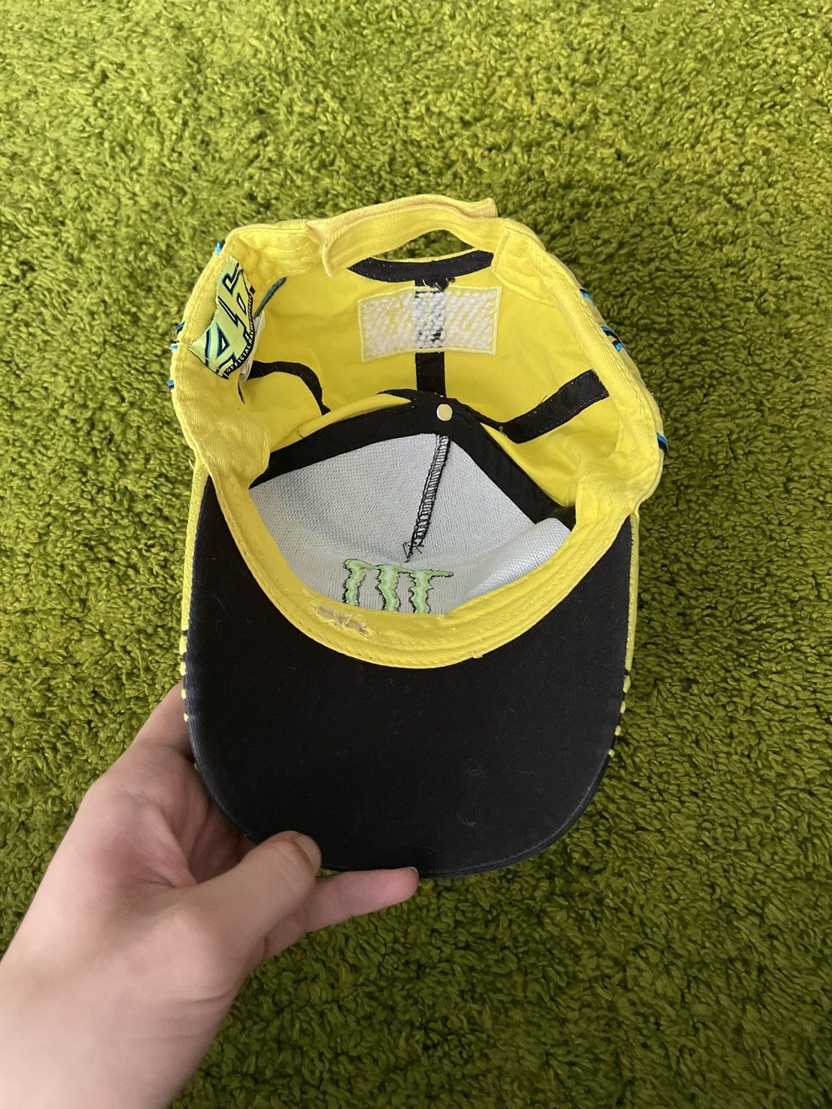 Vintage × Yamaha Yamaha x Monster Energy Y2K logo racing cap Size 32 - 6 Thumbnail