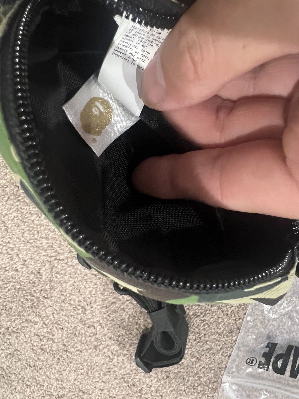 Bape ABC Camo Shark Mini Bag Size ONE SIZE - 5 Thumbnail