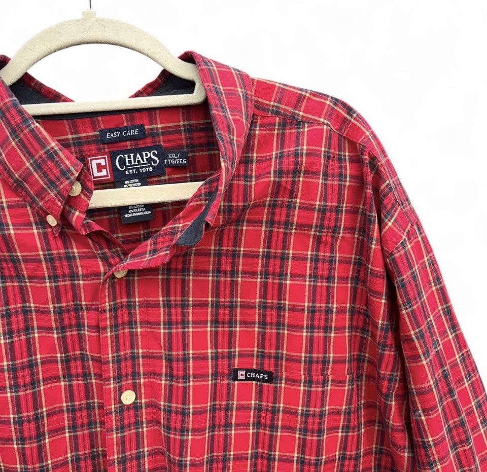 Chaps Y2K Chaps and Dover Lot Of 2 Plaid Button-Down Shirt XXL Size US XXL / EU 58 / 5 - 7 Thumbnail