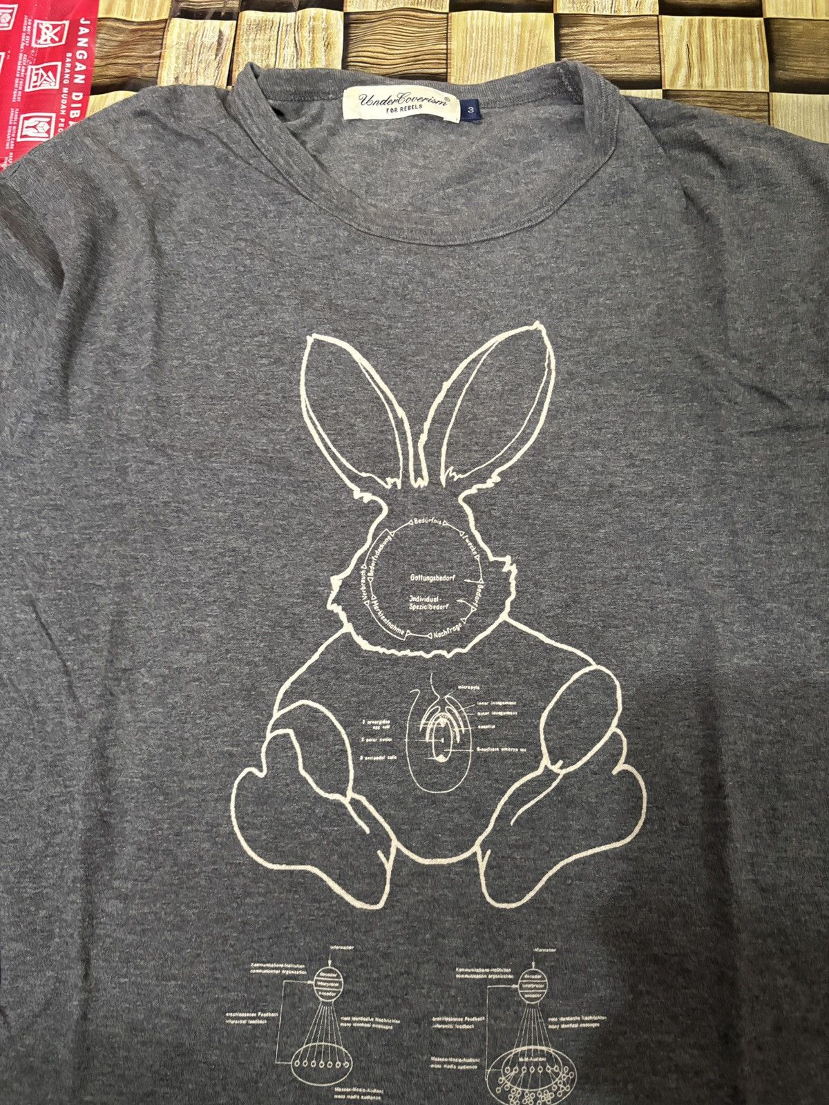 Undercover ❗FINAL PRICE ❗Undercover Bunny Tee Size US M / EU 48-50 / 2 - 2 Thumbnail