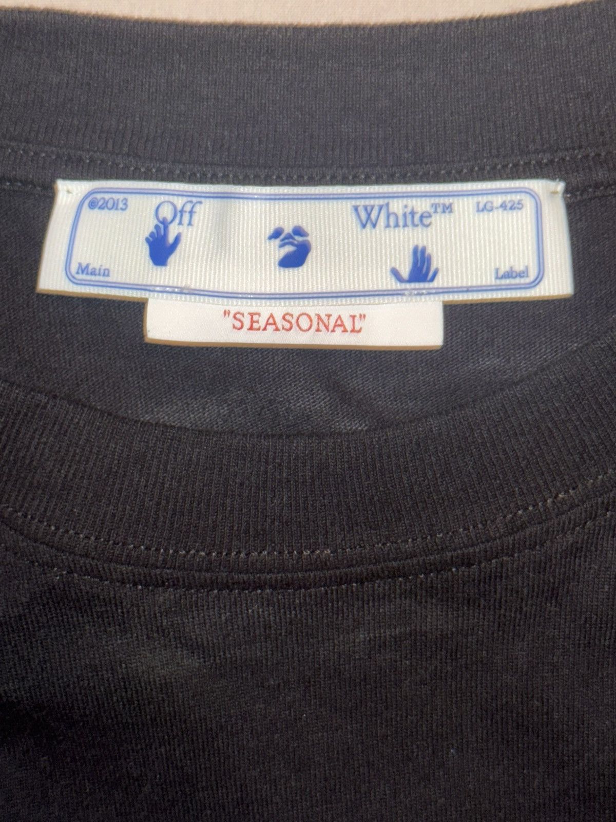 Off-White × Virgil Abloh OFF-WHITE T-SHIRT Size US L / EU 52-54 / 3 - 5 Thumbnail