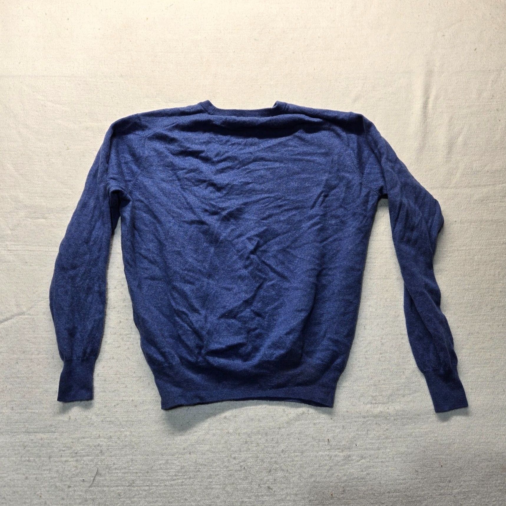 Peter Millar Peter Millar Sweater Shirt Mens XL Blue Merino Wool Long Sleeve Knit Pullover Crew Neck Casual Classic Winter Size US XL / EU 56 / 4 - 7 Thumbnail