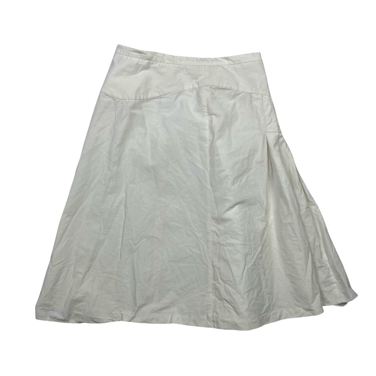 Salvatore Ferragamo × Vintage Salvatore Ferragamo Vintage Luxury Skirt White Size 26" / US 2 / IT 38 - 5 Thumbnail