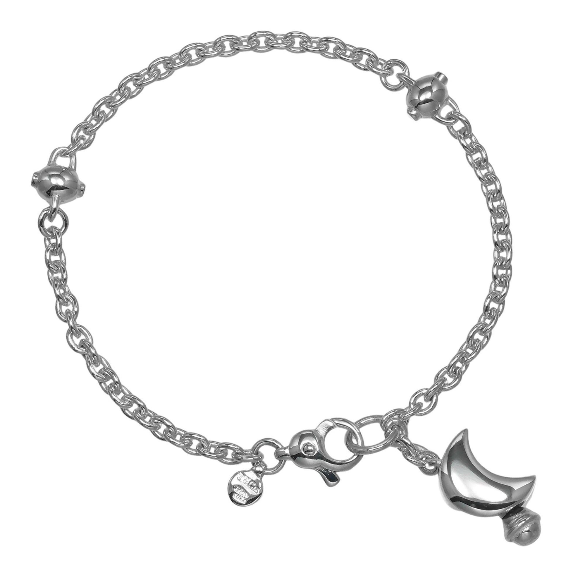 Tiffany & Co. Vintage Bracelet wrist circumference approx. 17.8cm silver 925 11.9g vintage women's