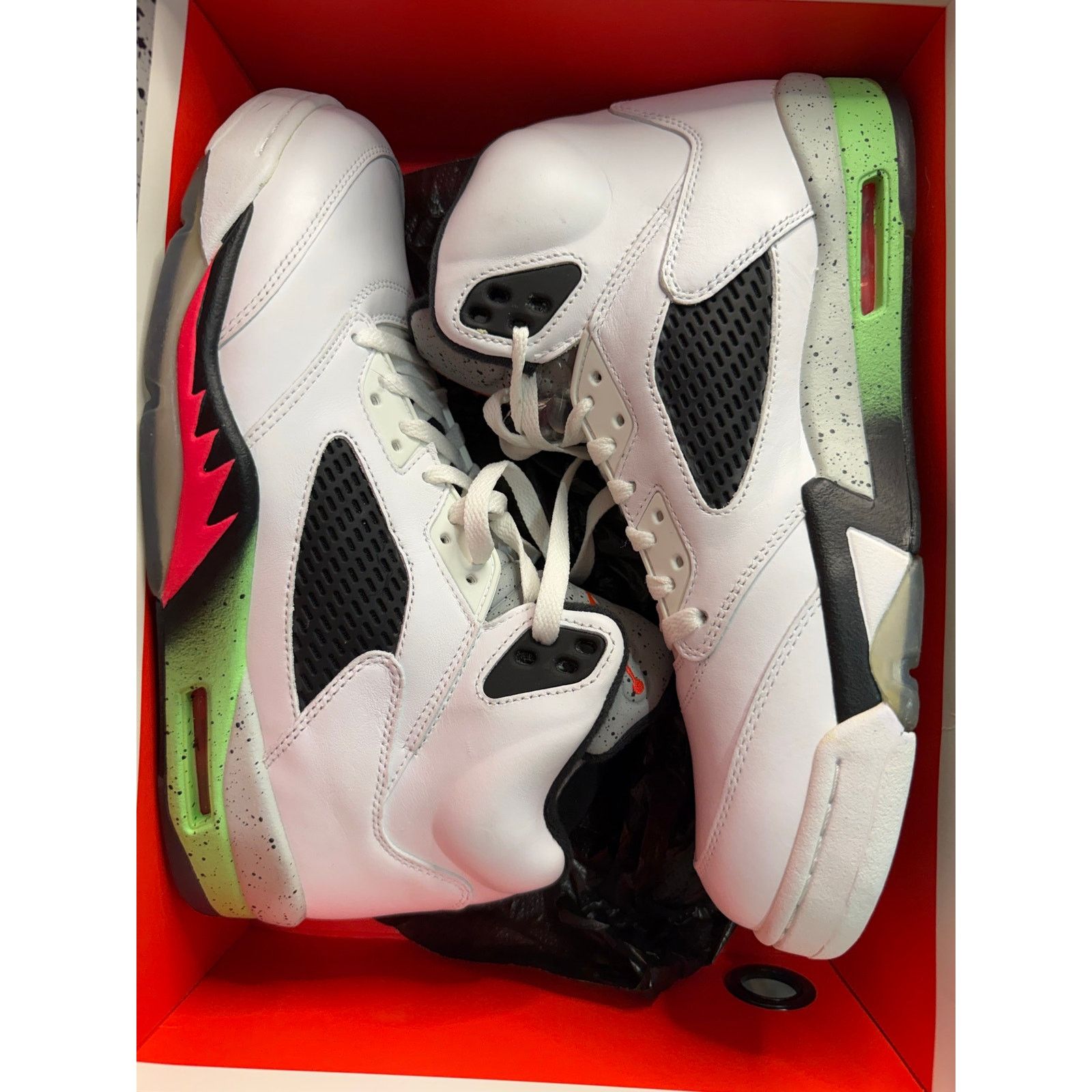 Jordan Brand Jordan 5 Retro Poison Green Size 11 136027-115 VNDS Size US 11 / EU 44 - 10 Thumbnail