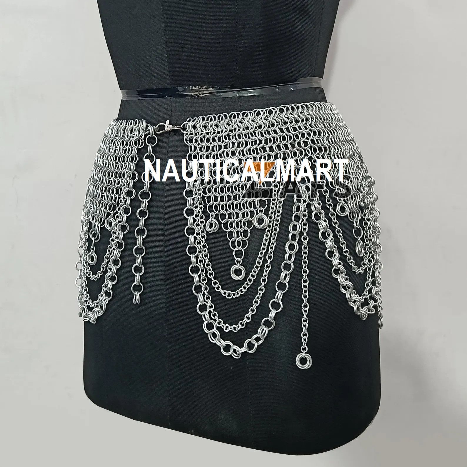 Other Aluminum Chainmail Belt Size ONE SIZE - 3 Thumbnail