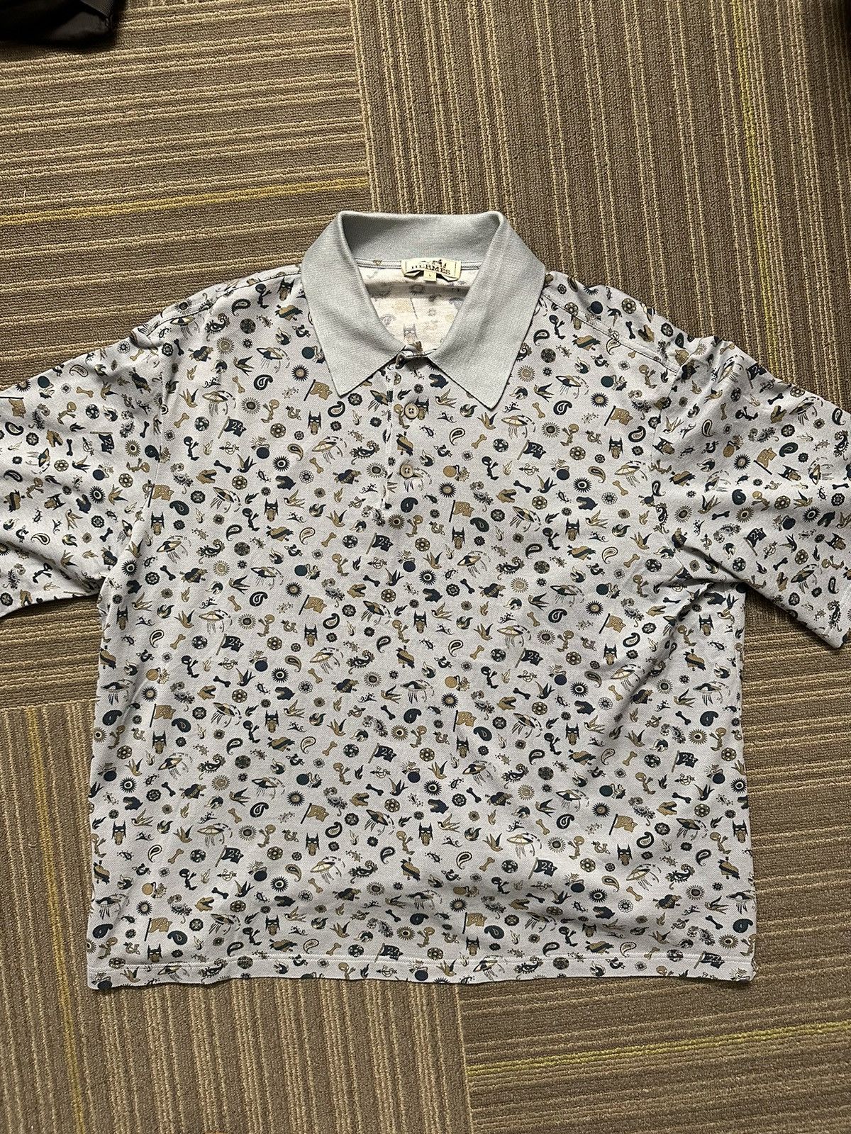 Hermes Hermes Blue Polo T Size US M / EU 48-50 / 2 - 1 Thumbnail
