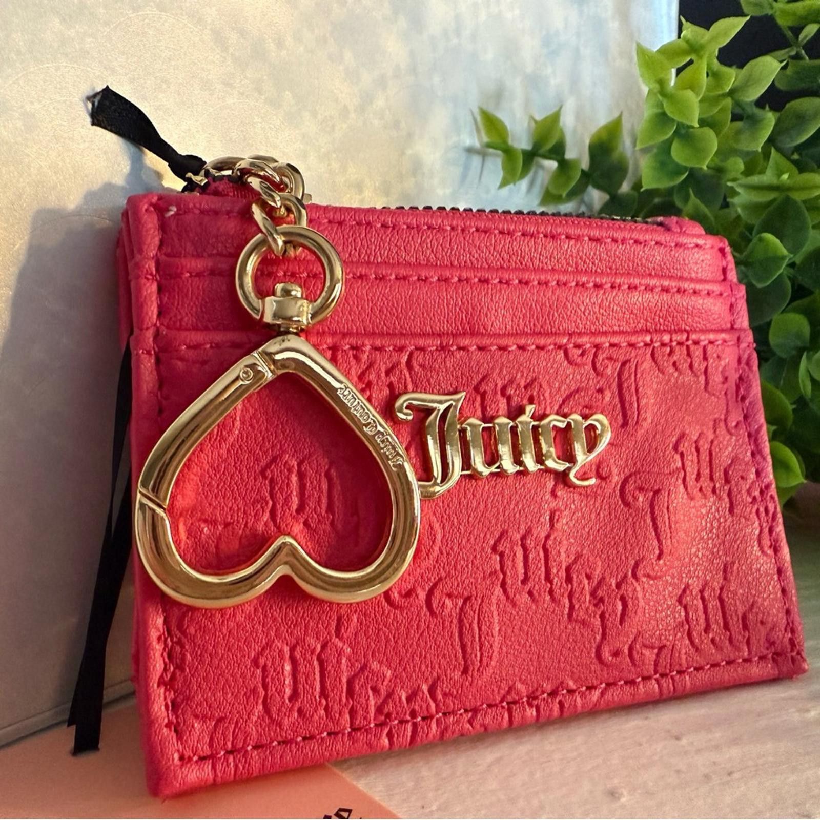 Juicy Couture Juicy Couture Pink and Gold Key Card Holder Spring Fling NWT Size ONE SIZE - 1 Thumbnail