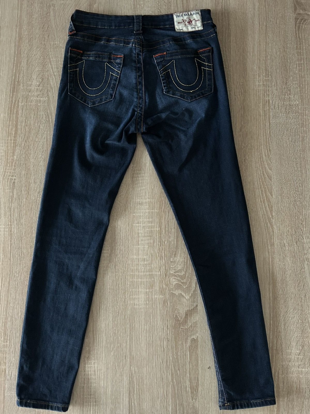 True Religion True Religion Jeans Navy Blue Lowrise 28 Size 28" / US 6 / IT 42 - 3 Thumbnail