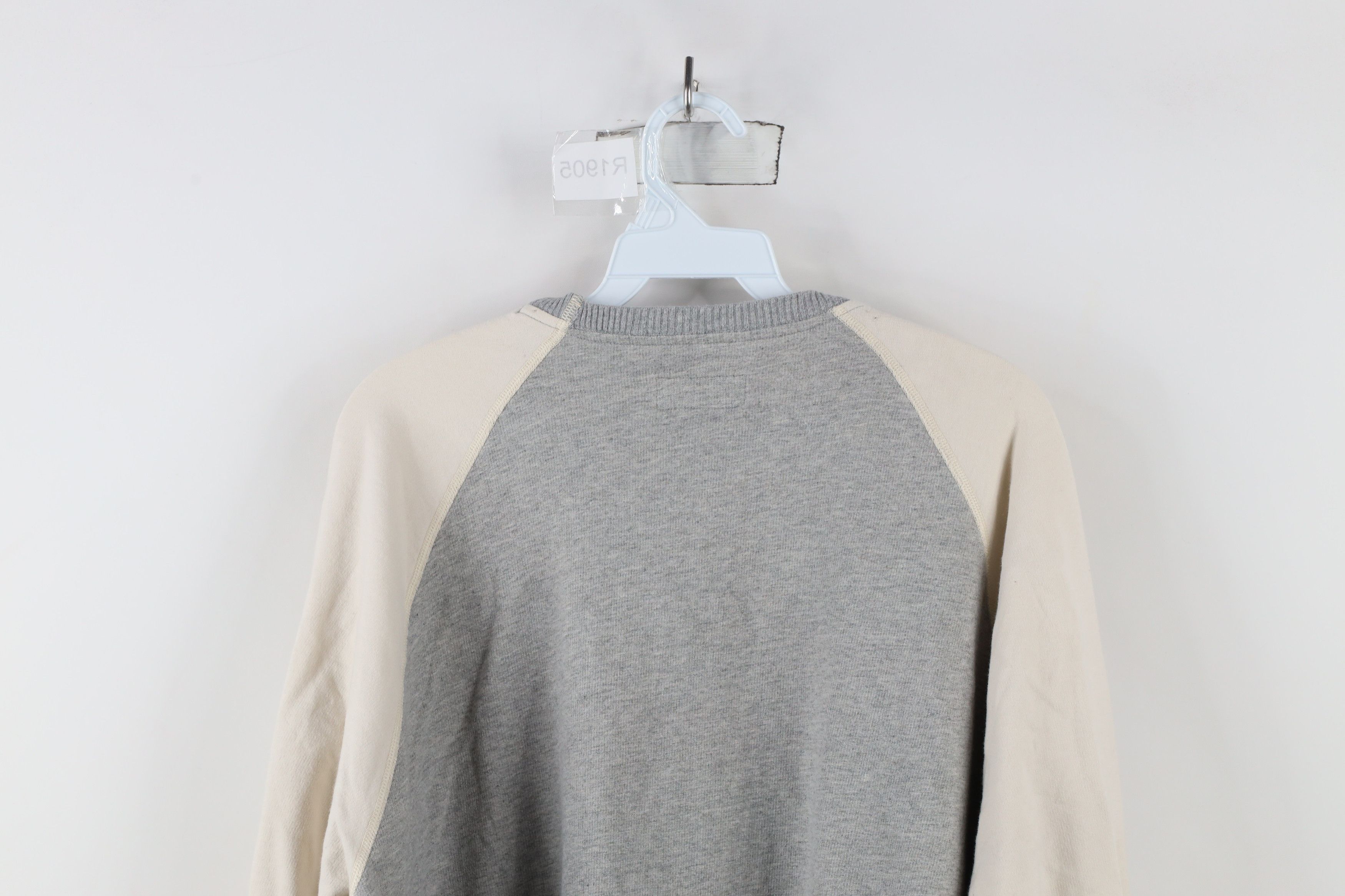 Ralph Lauren × Vintage Vintage Y2K Ralph Lauren Knit Long Sleeve T-Shirt Gray Size US XXL / EU 58 / 5 - 11 Thumbnail