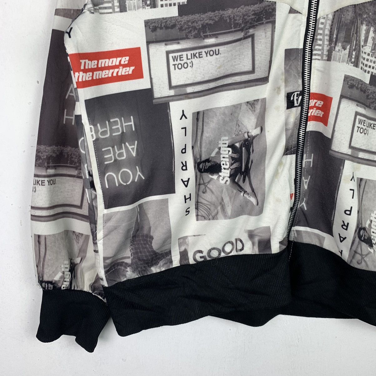 Designer × Vintage 🔥Rare 🔥 Leahmatin Fullprinted Hooded Jacket Size US L / EU 52-54 / 3 - 6 Thumbnail