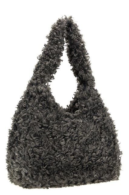 Stella McCartney STELLA MCCARTNEY Gray Teddy Shoulder Bag New Size ONE SIZE - 2 Thumbnail