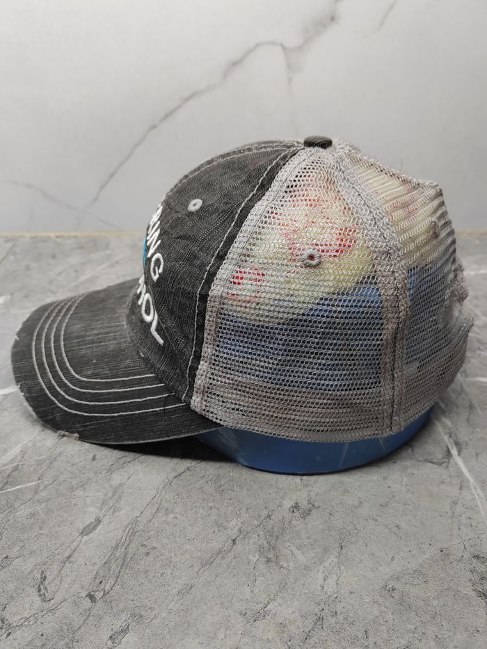Japanese Brand Vintage i'll Bring The Alcohol Distressed Style Trucker Hat Size ONE SIZE - 4 Thumbnail