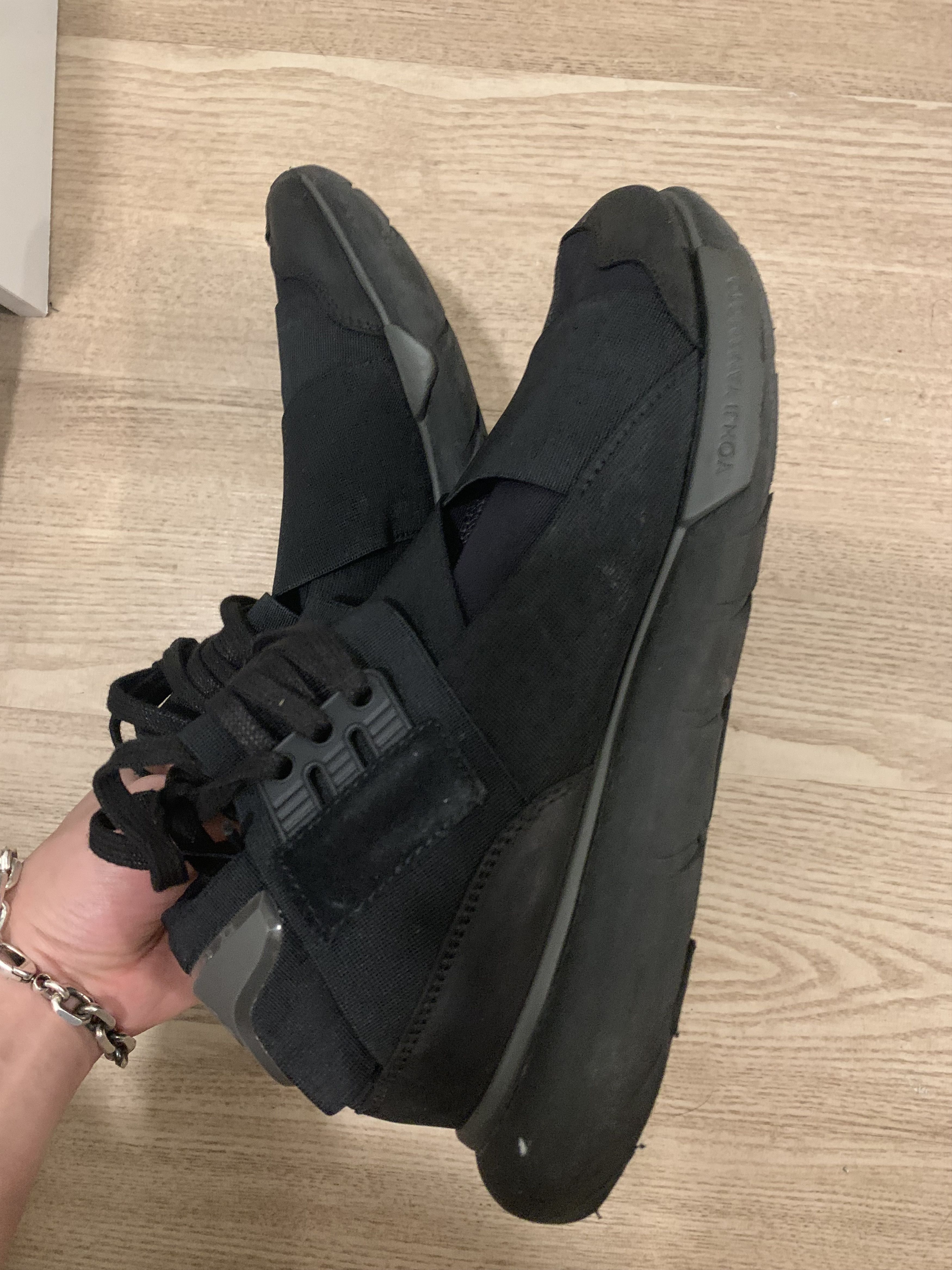 Adidas Y-3 Qasa High Triple Black