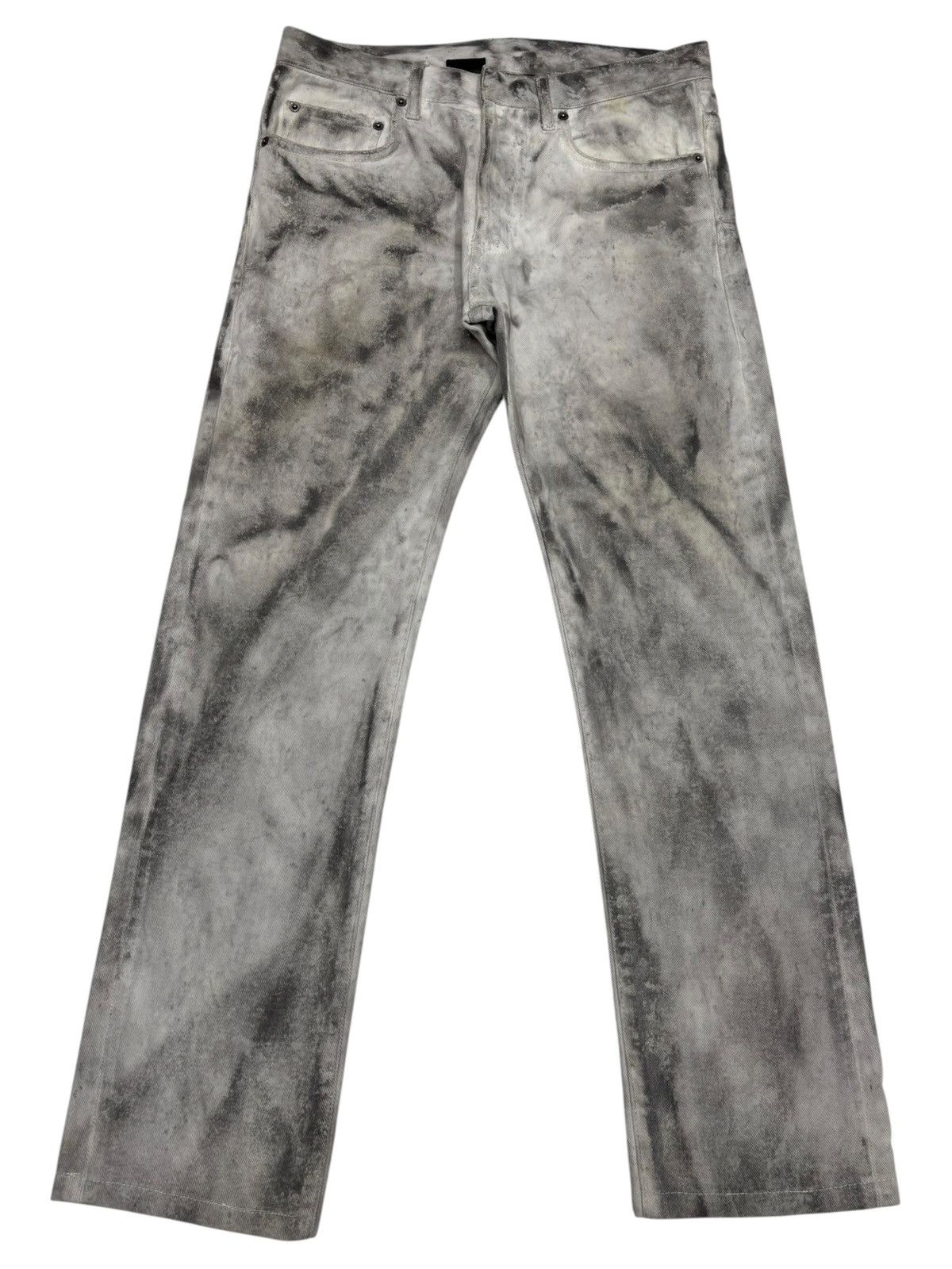 【DIOR HOMME】SS06エディ期 Dirty  デニム パンツ Dior × Hedi Slimane Dior Homme SS06 Dirty Snow Denim Jeans | Grailed