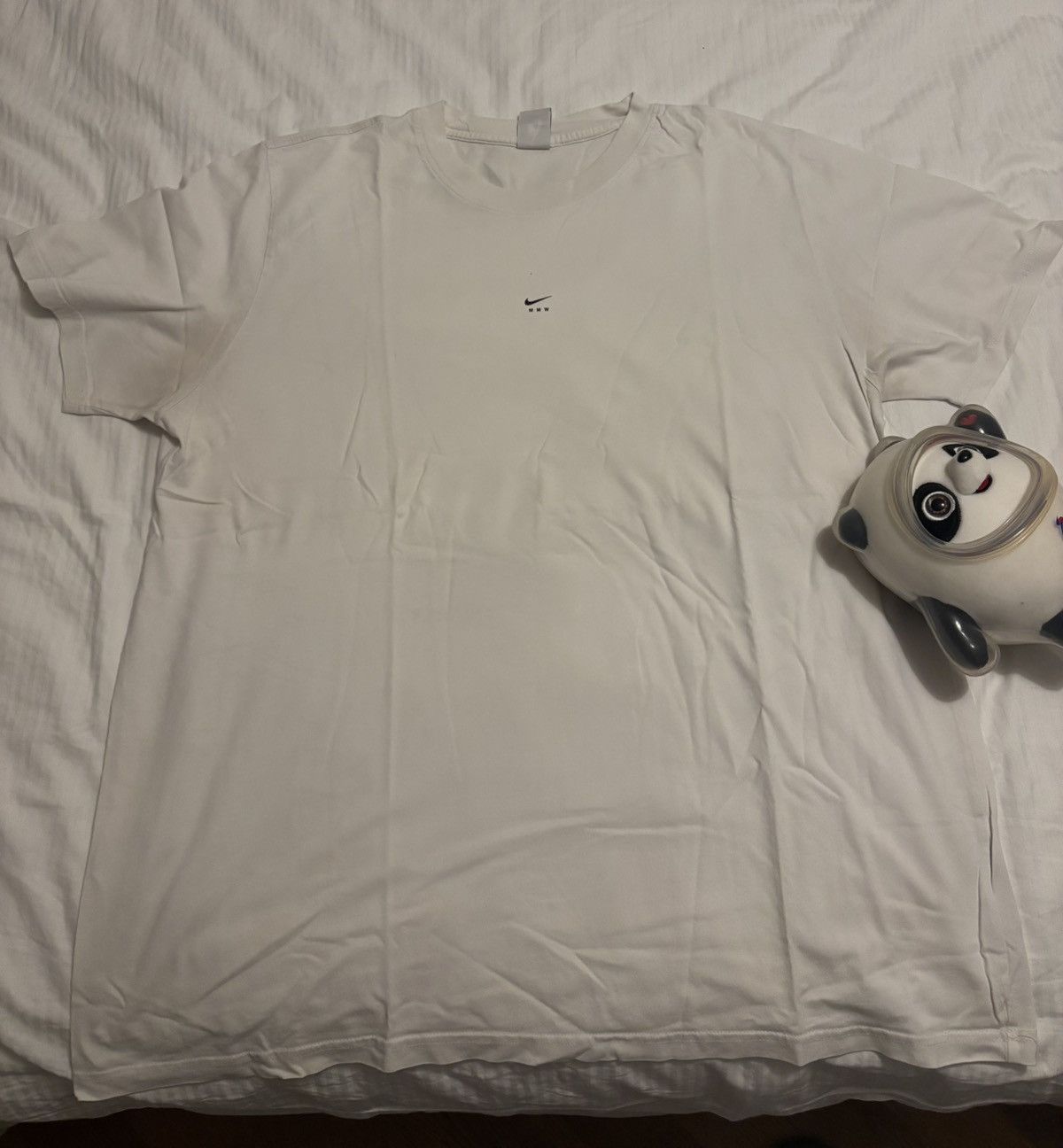 MMW × Nike MMW x Nike White Tee XL Size US XL / EU 56 / 4 - 1 Thumbnail