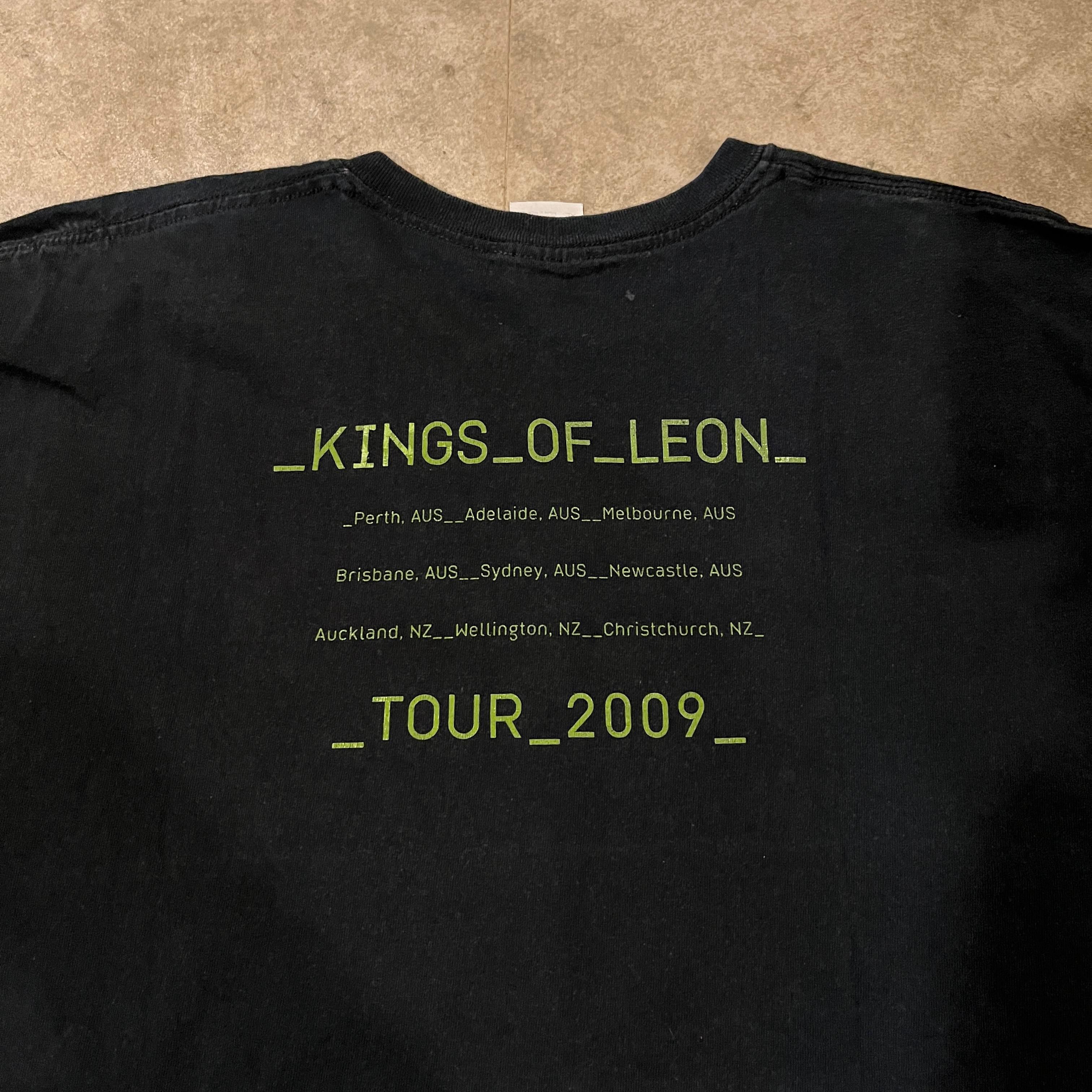 Band Tees VINTAGE Y2K KINGS OF LEON "TOUR 2009" BAND SHIRT Size US XL / EU 56 / 4 - 3 Thumbnail