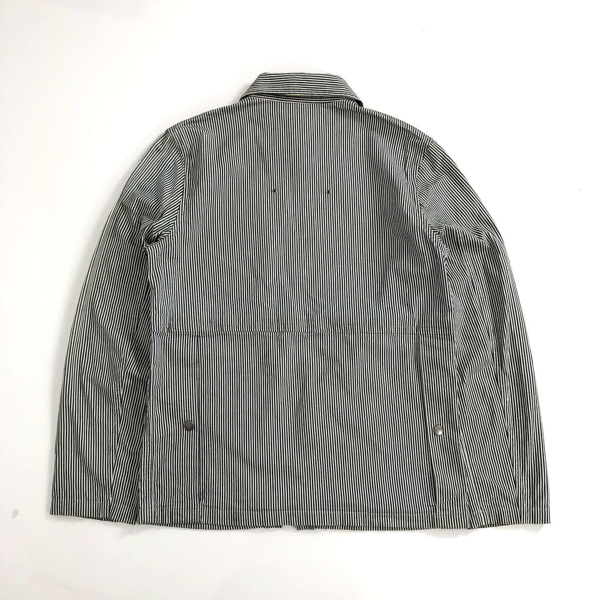 A.P.C. Vintage A.P.C Hickory Chore Jacket Denim Size US S / EU 44-46 / 1 - 20 Thumbnail