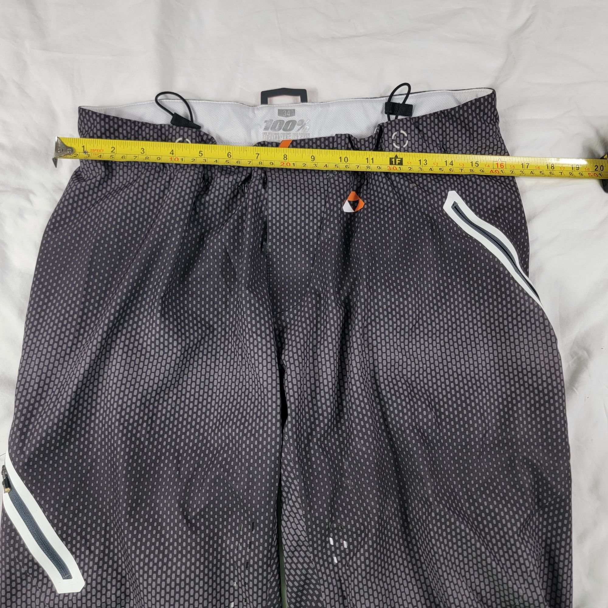 Other 100% Celium Mens 34 Black Bike Shorts Summer Mountains Casua Size US 34 / EU 50 - 7 Thumbnail