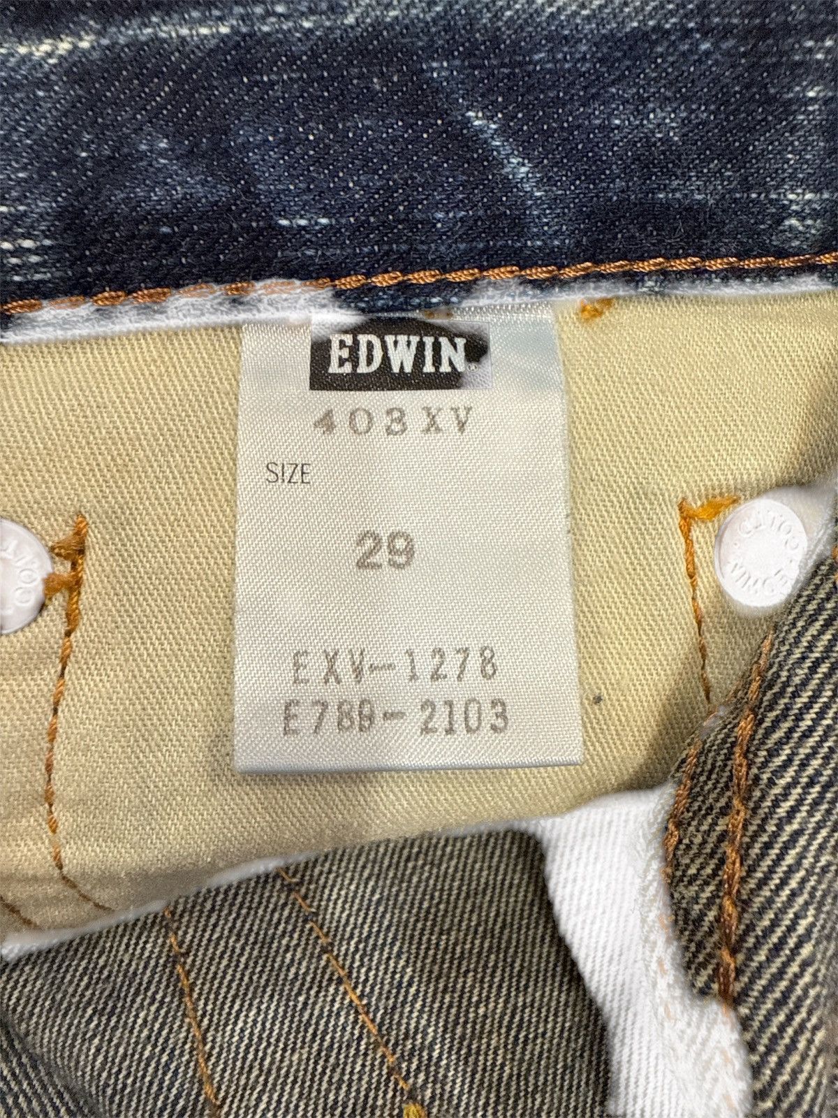 Kapital Japanese Edwin Exclusive Distressed Jeans Size US 31 - 18 Thumbnail