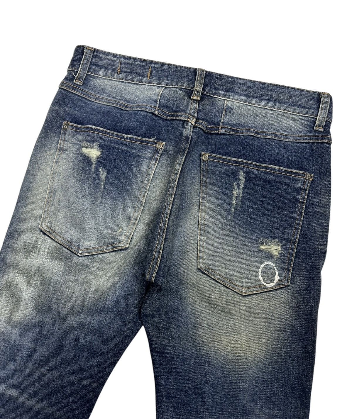 If Six Was Nine × Japanese Brand Slim Skinny Fit Slacks By Face Time Jeans Distressed Jeans Size US 30 / EU 46 - 9 Thumbnail