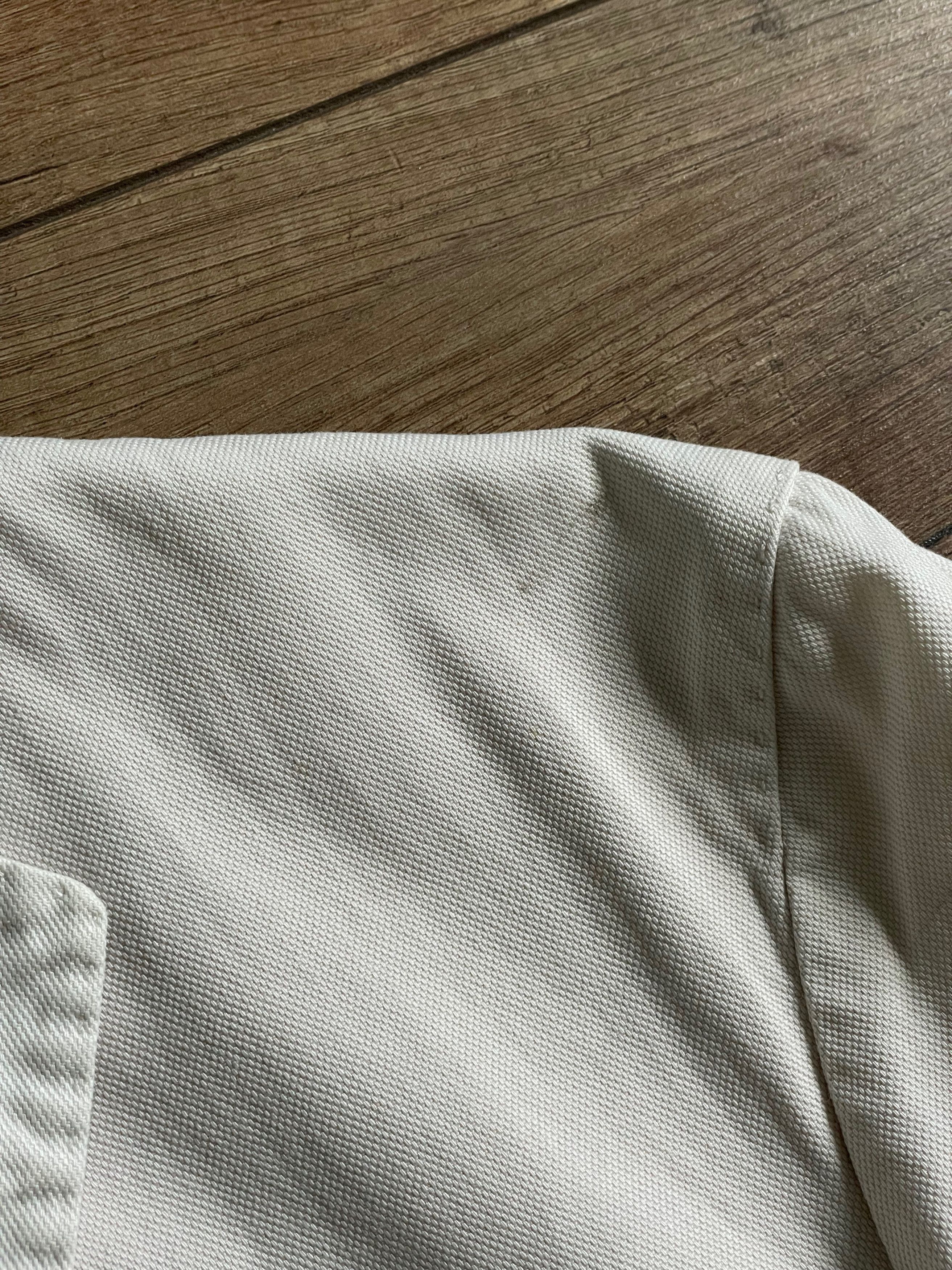 Boglioli Boglioli Unstructured Cotton Blazer Cream sz.50R Size 50R - 5 Thumbnail