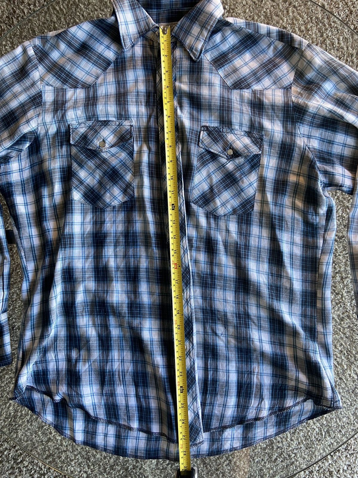 Wrangler Vintage Wrangler Premium Western Pearl Snap Shirt Size US L / EU 52-54 / 3 - 3 Thumbnail