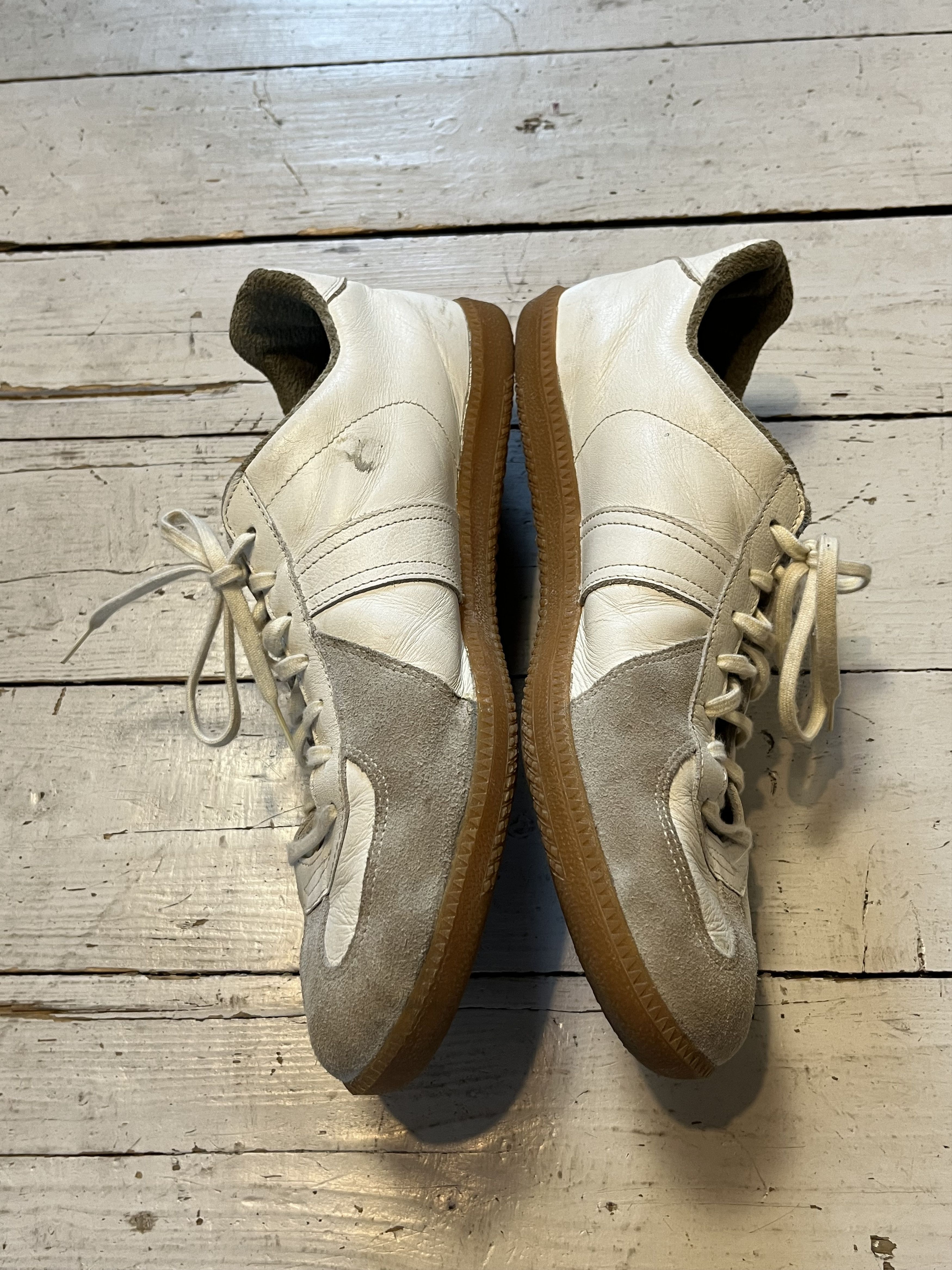 Vintage GAT BW Sport White Leather Shoes Vintage Maison Margiela Size US 10.5 / EU 43-44 - 4 Thumbnail
