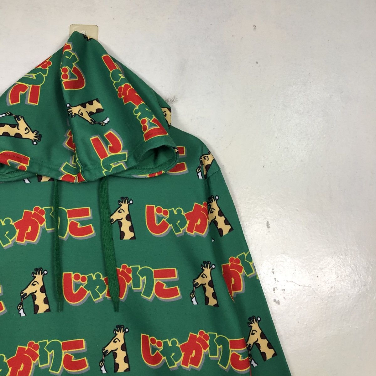 Japanese Brand 📌Vintage Hoodie Pull Over Okashi Collabo Full Print Size US L / EU 52-54 / 3 - 8 Thumbnail