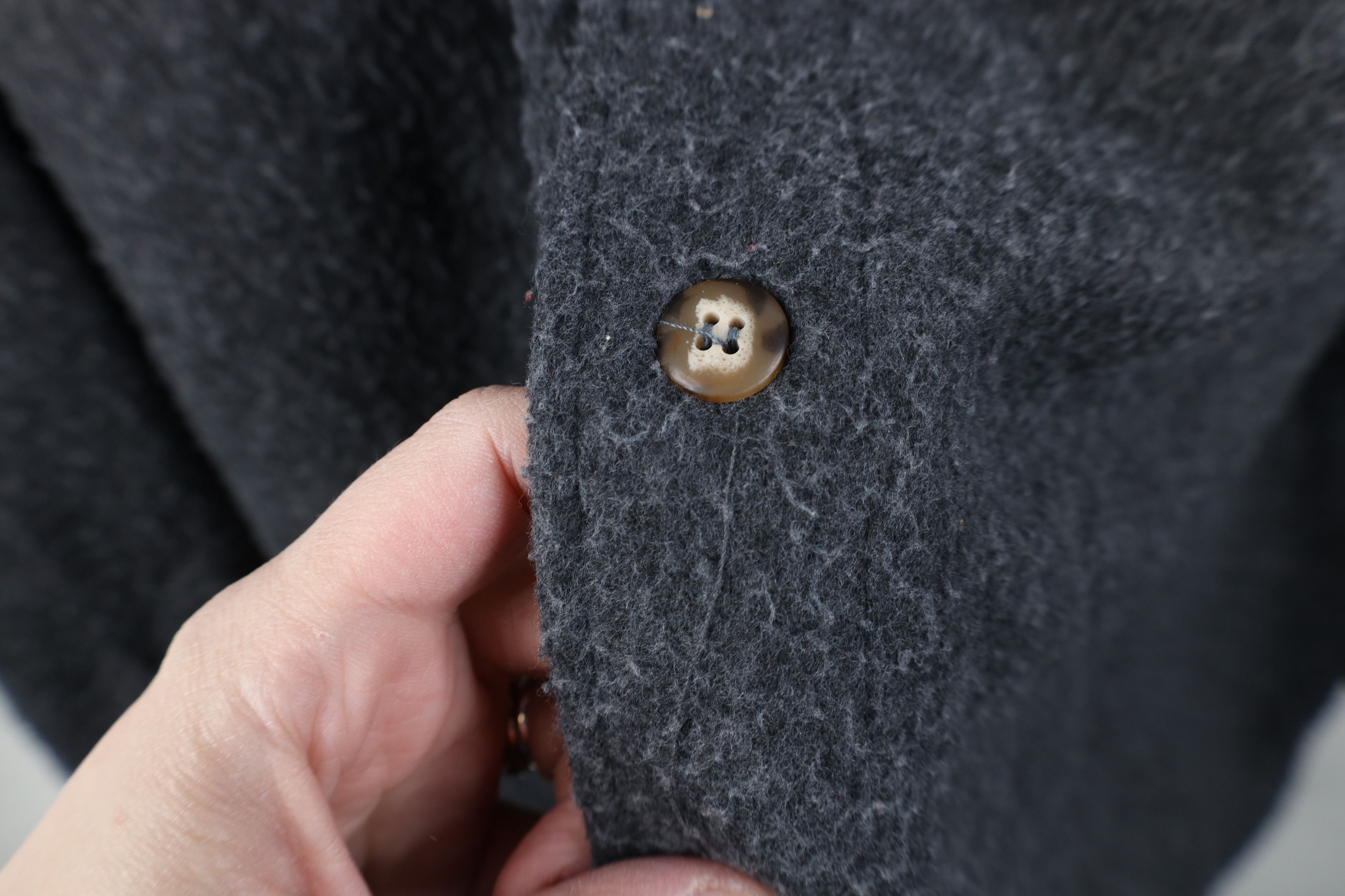 Vintage Vintage 90s Streetwear Fleece Button Shirt Jacket Jac Shirt Size US M / EU 48-50 / 2 - 7 Thumbnail