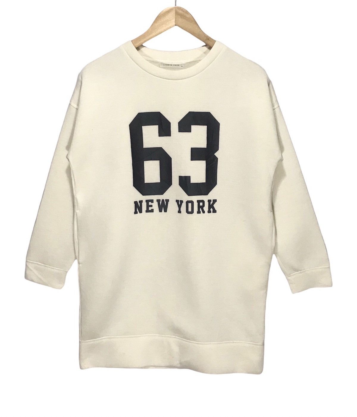 Japanese Brand × LOWRYS FARM New York 63 Spellout Casual Sweatshirt Size M / US 6-8 / IT 42-44 - 2 Thumbnail