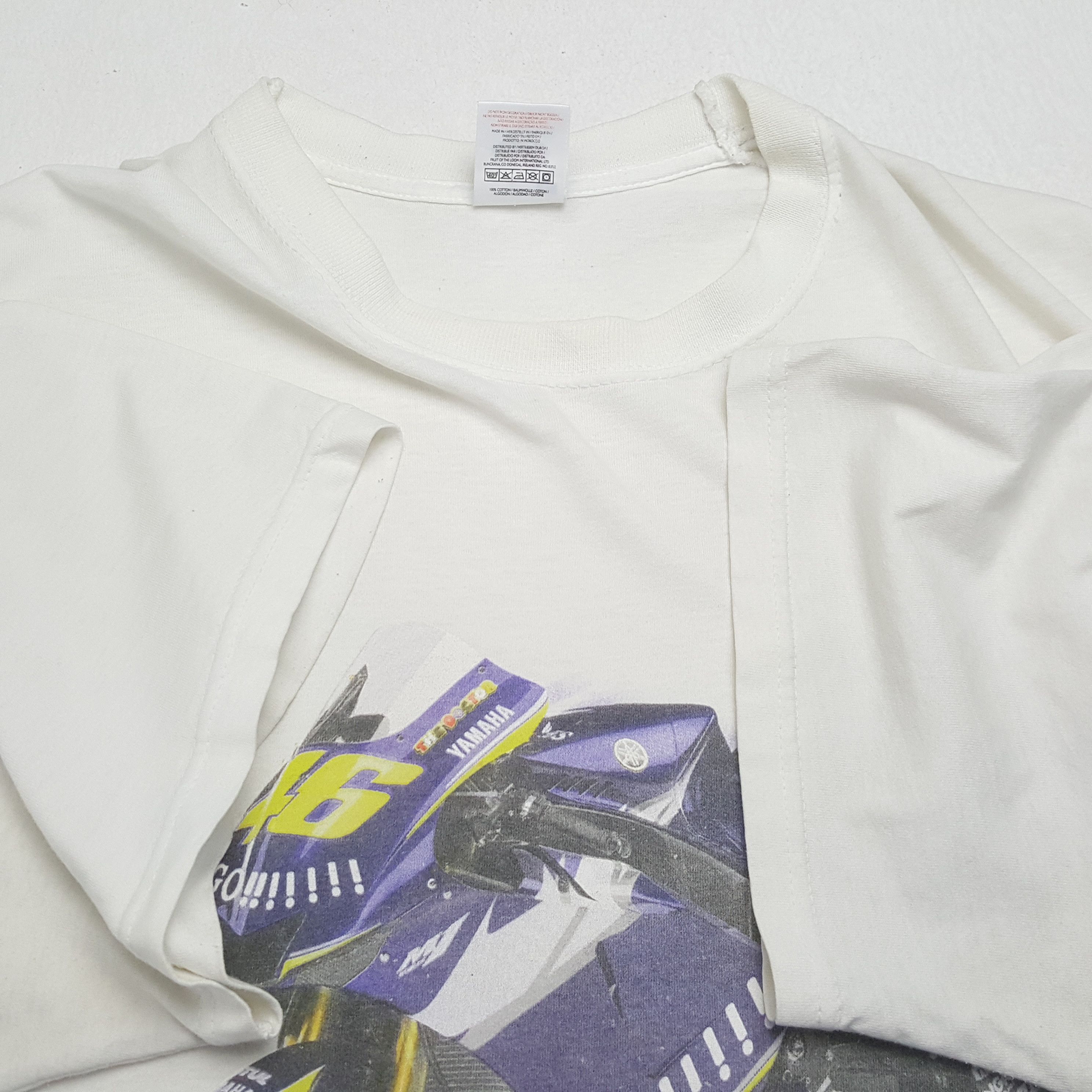 Vintage × Yamaha Vintage MOTUL YAMAHA ROSSI 46 MotoGP Racing T-Shirts Size US XL / EU 56 / 4 - 5 Thumbnail