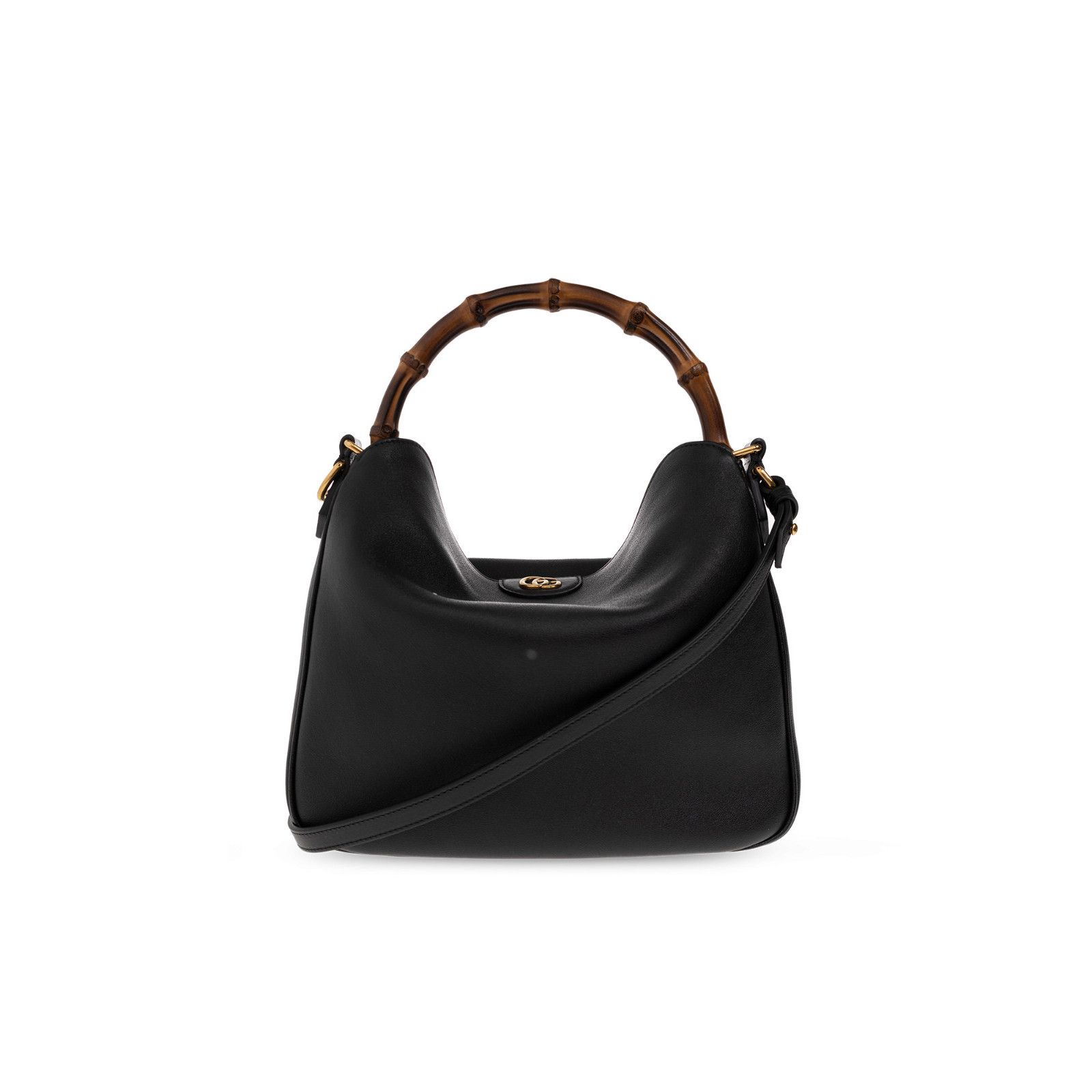 Gucci GUCCI Diana Medium Black Top Handle Bag New & Authentic Size ONE SIZE - 1 Thumbnail